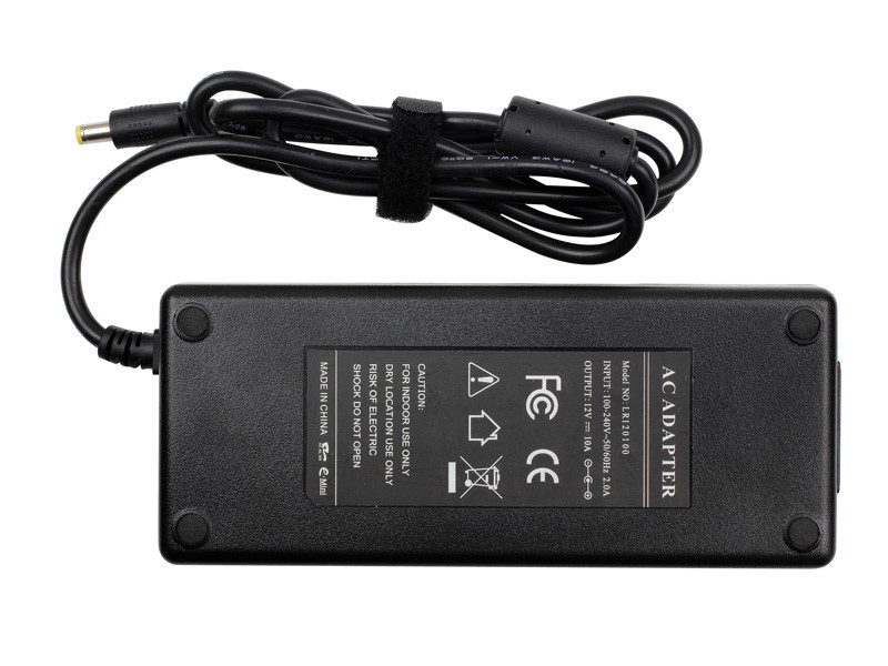 Wechselstrom-Adapter Computer 12v 10A, Universal-PC Stromadapter