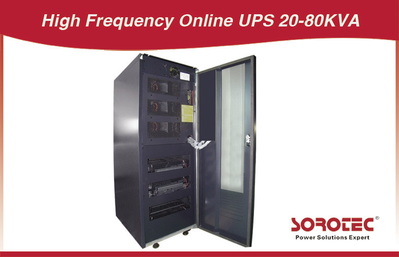 20 - 80 KVA Three - phase 4 Linie unabhängige Stromversorgung, Hochfrequenz online UPS