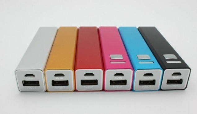 purpurrote Form des Rechteck-3200mAh tragbare USB-Blockbaugruppe für Notizbuch