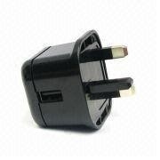 11W 5V 1A-2.1A BRITISCHER Stecker tragbaren USB Universal-Wechselstrom-DC-Stromadapters mit en 60950-1