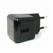 11W 5V 1A-2.1A verstopfen tragbare USB Universal-Wechselstrom-DC-Stromadapter EU mit en 60950-1