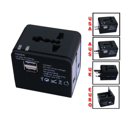 Heller Universal-USB-Reise-Ladegerät Portable, Schnittstelle 1000mA/2 5V USB