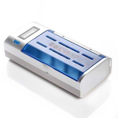 Universal-intelligentes schnelles Ladegerät u. Entlader LCD für AA-Ni-CD Batterien