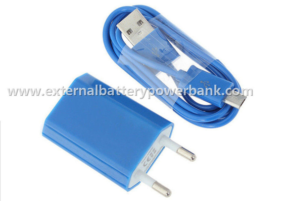 Bunte Reise-Ladegerät EU des Wand-Ladegerät-5V 1A Universal-USB verstopfen für Samsung/iPhone