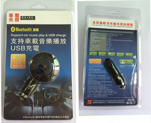 Geben Sie Universalmikro 5V/1A usb-Autostromadapterladegerät für iphone5/6 12v - 24v aus
