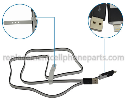 1 Meter-Ausgangszelle-Telefon USB-Daten-Kabel für iPhone 5G, 5S, iPhone 6 Ladegerät-Kabel