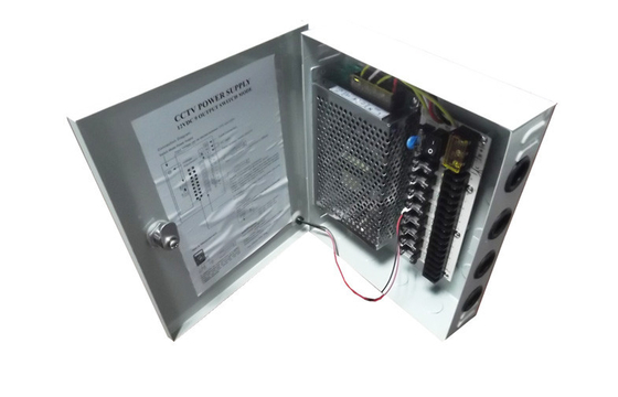 12V 5Amps Kanal des CCTV-Stromversorgungs-Kasten-9, Überwachungskamera-Stromversorgung