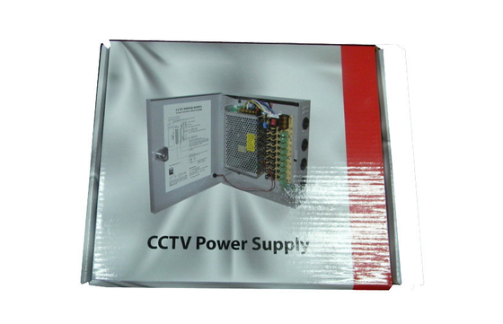 12V 5Amps Kanal des CCTV-Stromversorgungs-Kasten-9, Überwachungskamera-Stromversorgung