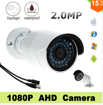 Überwachungskamera Sonys IMX322 Sensor-Cmos1080P AHD, wasserdichte Sicherheits-Kugel-Kamera