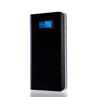 bewegliche Stromversorgung 10000MAH 5V, schwarze Weiß 2.1A Soem-Energie-Bank