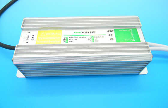 60w imprägniern Aluminiumelektrolytkondensator IP68 Stromversorgung konstanten Fahrer Strom-LED