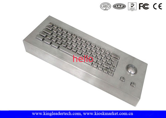 63 mechanische Schlüssel-Metallstaubdichte Tastatur-industrieller Desktop