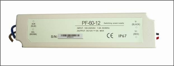 LED, die 60 Fahrer IP67 24V der Watt-konstantes Spannungs-LED DC, hohe Zuverlässigkeit beleuchtet