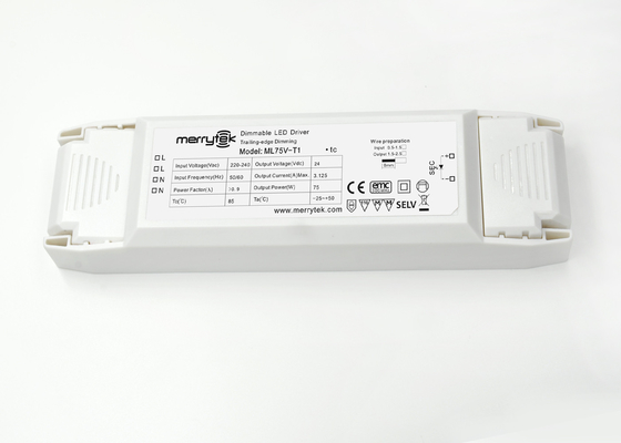 Spannung 75 Watt Traic konstanter Fahrer-Hinterkante IP20 Dimmable LED