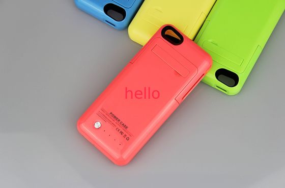 Batterieleistungs-Satz des multi Farbedünner iPhone Batterie-Kasten-2200mAh für iPhone 5