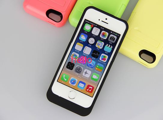 Batterieleistungs-Satz des multi Farbedünner iPhone Batterie-Kasten-2200mAh für iPhone 5