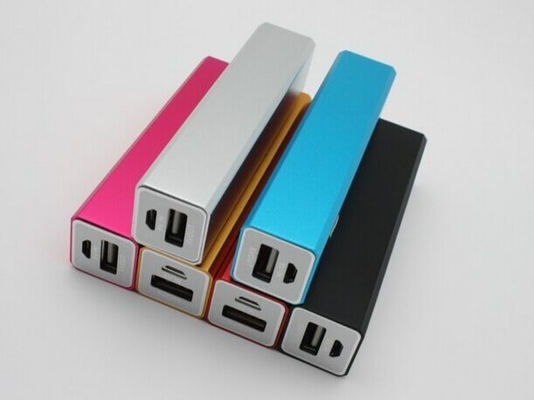 purpurrote Form des Rechteck-3200mAh tragbare USB-Blockbaugruppe für Notizbuch