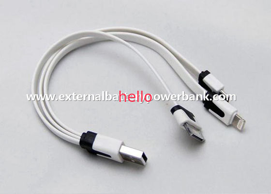 20cm bunte 3 in 1 Noddles USB, das Kabel mit Android auflädt, ruft iPhone4/4s/5/5s/6/6Plus an