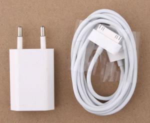 EU verstopfen Wechselstrom-Ladegerät USB-Daten-Aufladungskabel-Handy-Zusatz für iPod/iPhone 4/4s