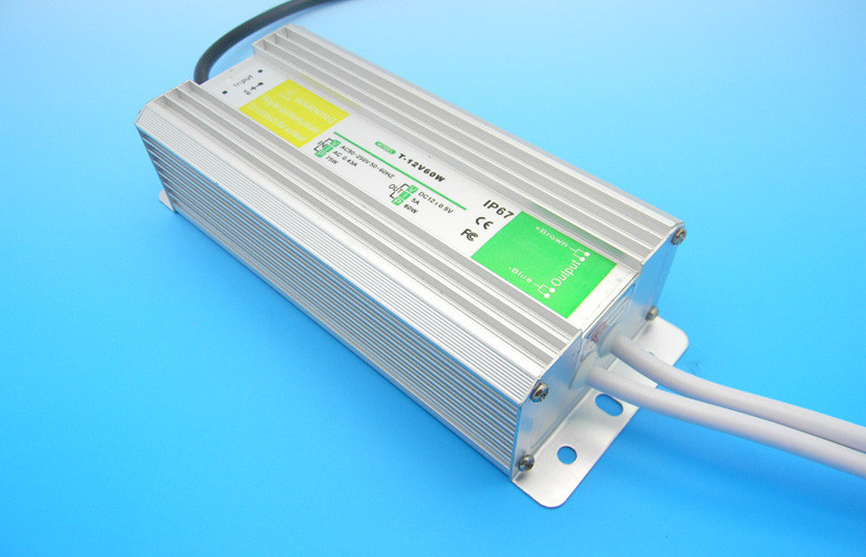 60w imprägniern Aluminiumelektrolytkondensator IP68 Stromversorgung konstanten Fahrer Strom-LED