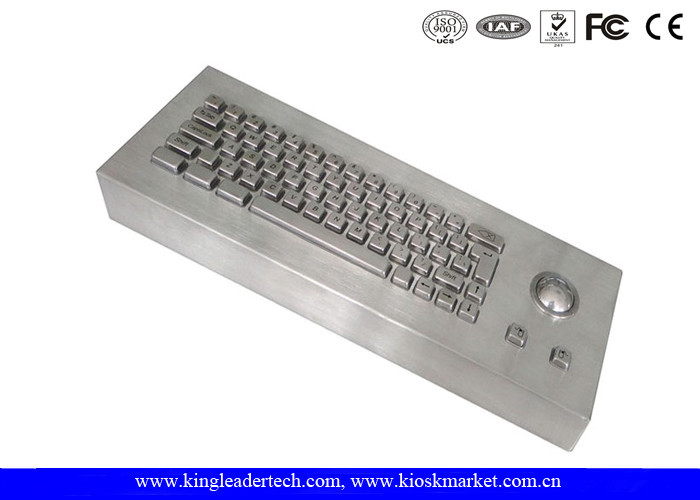 63 mechanische Schlüssel-Metallstaubdichte Tastatur-industrieller Desktop