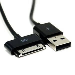 Besonders langes Daten-Synchronisierungs-Kabel des Schwarz-6FT USB für Apple-iPhone 4 4S 3GS iPod iPad